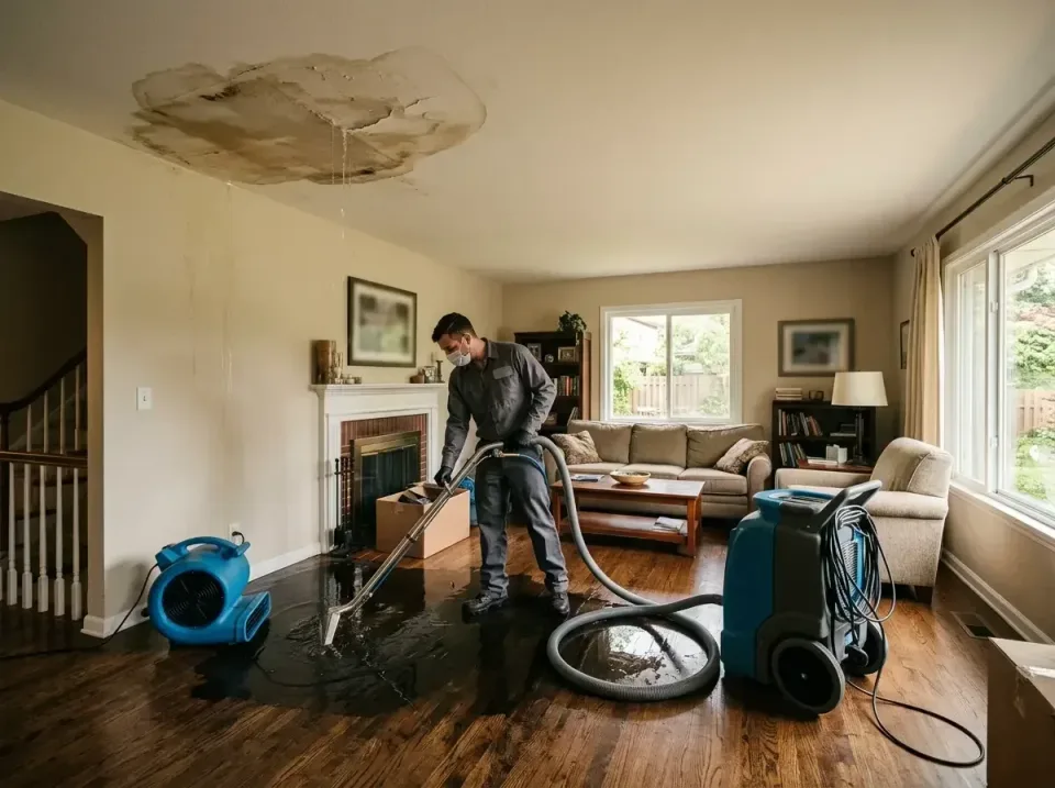 attic-pipe-burst-ceiling-drip-008 — frequently asked questions, Water Damage Restoration & Carpet Care in Grand Rapids, MI